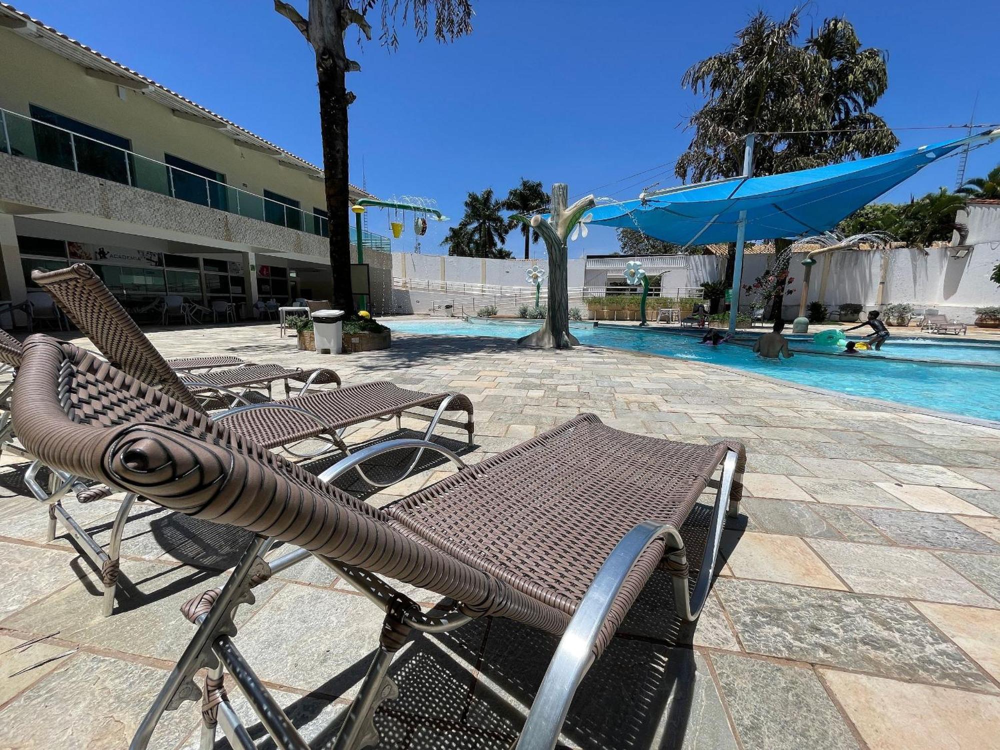 Di Roma Internacional Resort Apartamentos Para Temporada Caldas Novas Bagian luar foto